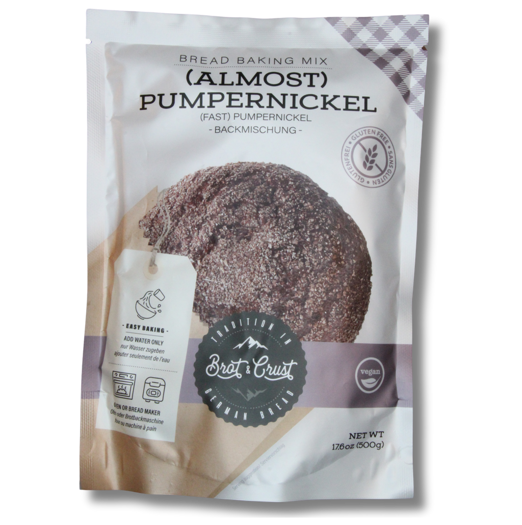 (Fast) Pumpernickel glutenfrei - Brotbackmischung