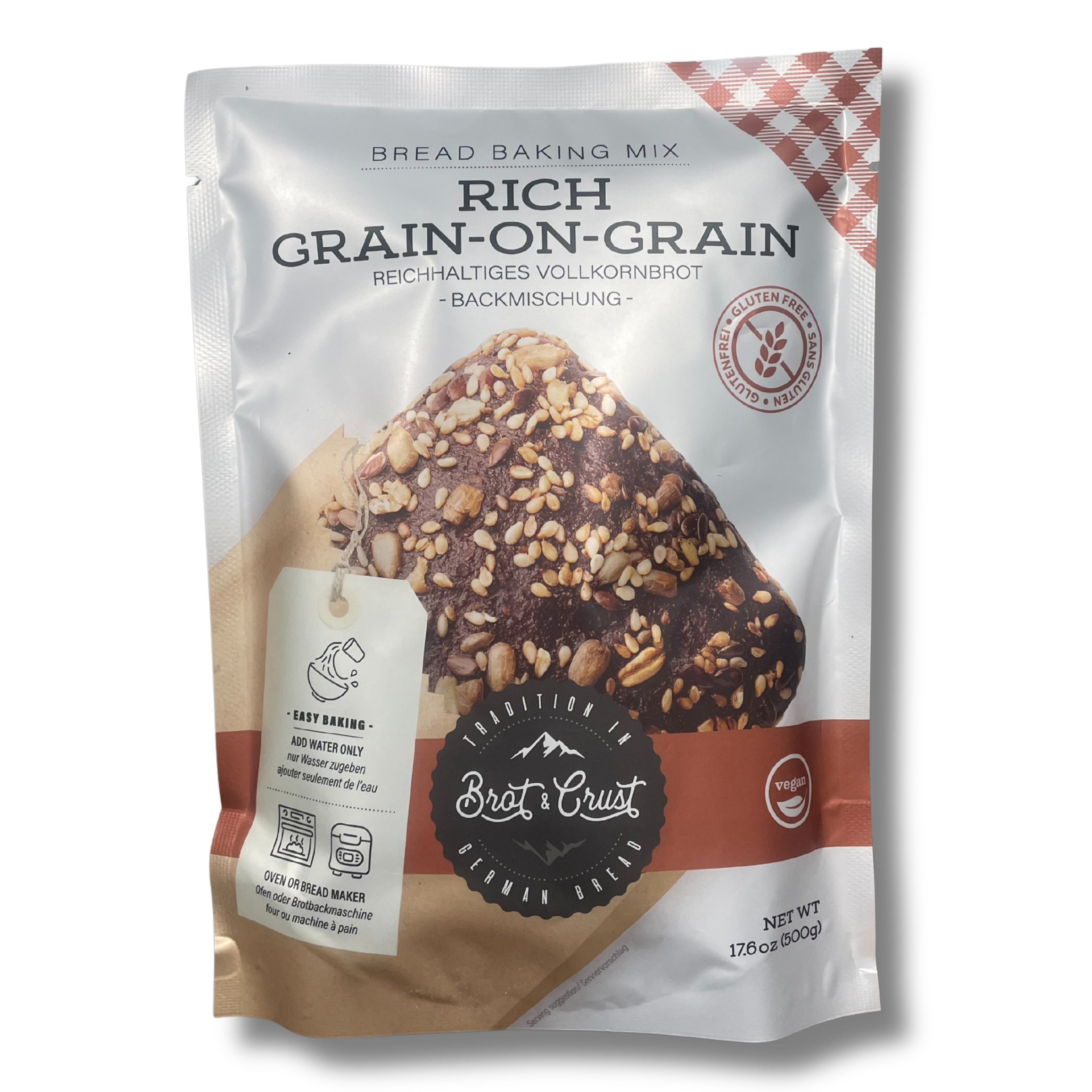 Glutenfreies reichhaltiges Vollkornbrot von Brot & Crust